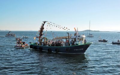 Procesión marítima del Carmen, Carril